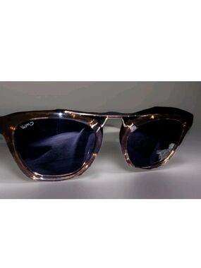 WMP Eyewear Square Vintage Polarized Sunglasses Tortoise Frame Brown W52[]23-151